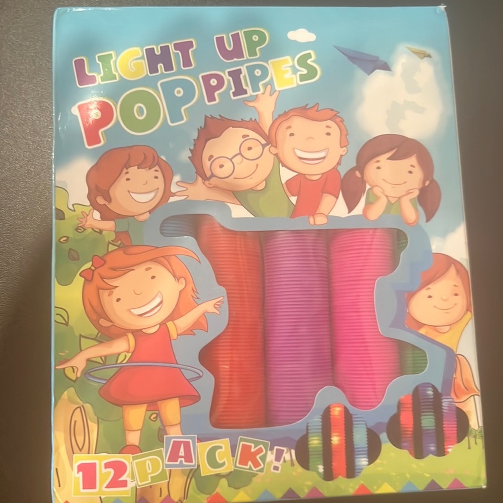Light up POP pipes